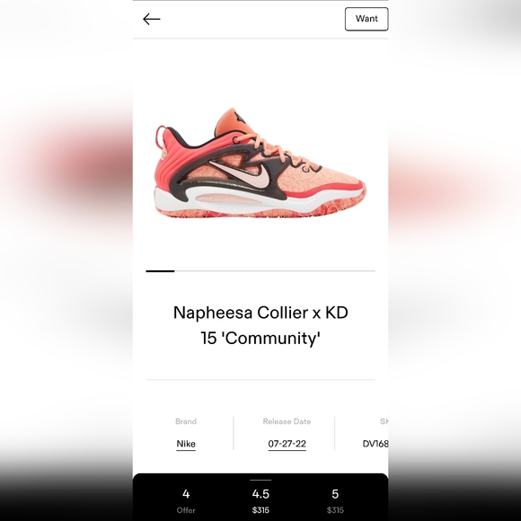 (Y-4.5) Napheesa Collier x KD15 'Community' - Picture 3 of 11